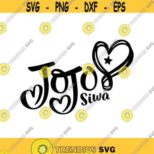 Jojo Siwa Decal Files cut files for cricut svg png dxf Design 44