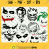 Joker Face SVG PNG DXF EPS 1