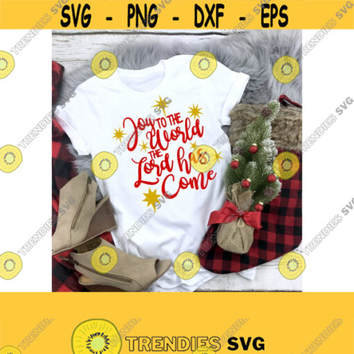 Joy to the World SVG DXF PS Ai and Pdf Digital Files for Electronic Cutting Machines