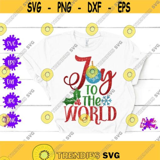 Joy to the world svg Merry Christmas Sign Farmhouse Christmas Decor Santa Quote Jesus Christmas Lights Holidays Mistletoe Snowflake Design Design 180