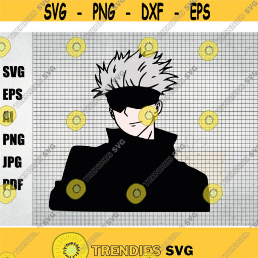 Jujutsu Kaisen svg Anime svg file download Manga SVG Instant Download Japanese SVG Anime svg png Cutting Files for the Cricut Design 186