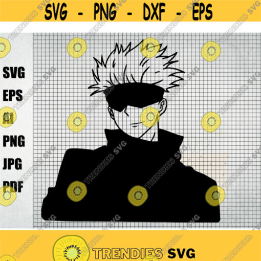 Jujutsu Kaisen svg Anime svg file download Manga SVG Instant Download Japanese SVG Anime svg png Cutting Files for the Cricut Design 187