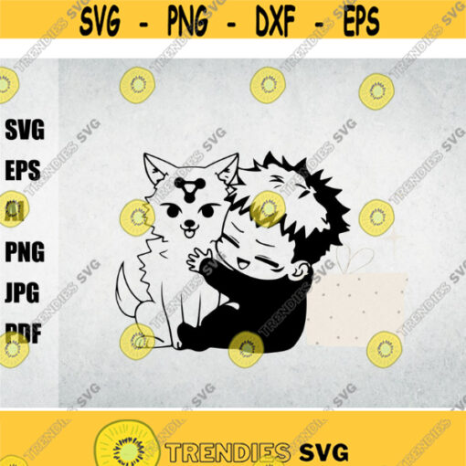 Jujutsu Kaisen svg Anime svg file download Manga SVG Instant Download Japanese SVG Anime svg png Cutting Files for the Cricut Design 7