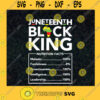Juneteenth Black King Nutritional Facts Menalin 100 Foolishness Consciousness Intelligence Leadership Black people SVG Digital Files Cut Files For Cricut Instant Download Vector Download Print Files