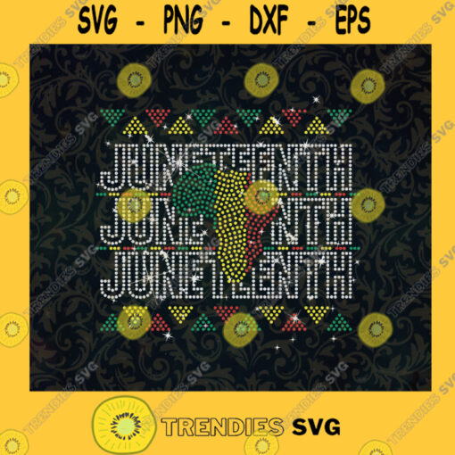 Juneteenth Freedom The Independence Day SVG Digital Files Cut Files For Cricut Instant Download Vector Download Print Files