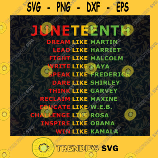 Juneteenth Get Motivated SVG Independence Day Digital Files Cut Files For Cricut Instant Download Vector Download Print Files
