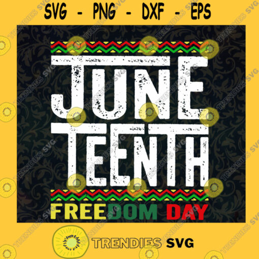 Juneteenth Retro Vintage Freedom SVG Independence Day Idea for Perfect Gift Gift for Everyone Digital Files Cut Files For Cricut Instant Download Vector Download Print Files