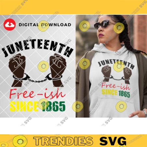 Juneteenth SVG file for Cricut Juneteenth shirt SVG Free Ish svgBlack and proud svgAfrican American HistoryFreedom Day Digital Download 792 copy
