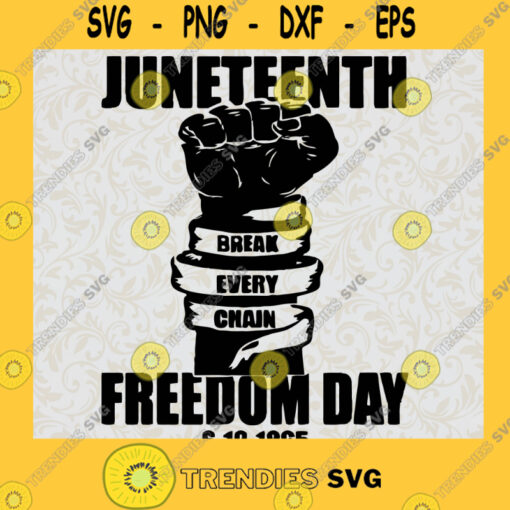 Juneteenth Since 1865 SVG Black History SVG Month Freedom Day SVG