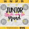 Junior Squad svg png jpeg dxf cutting file Commercial Use SVG Back to School Teacher Appreciation Faculty High School Student 1114