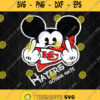 Kansas City Chiefs Mickey Mouse Haters Gonna Hate Svg