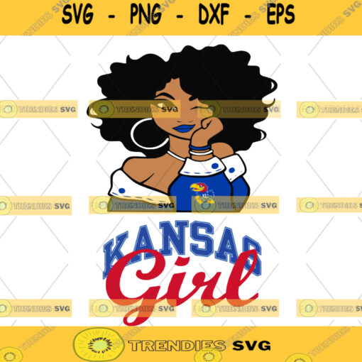 Kansas Jayhawks Girl Ncaa Svg Girl Ncaa Sport Sport Svg Girl Cut File Silhouette Svg Cutting Files Download Instant BaseBall Svg Football Svg HockeyTeam