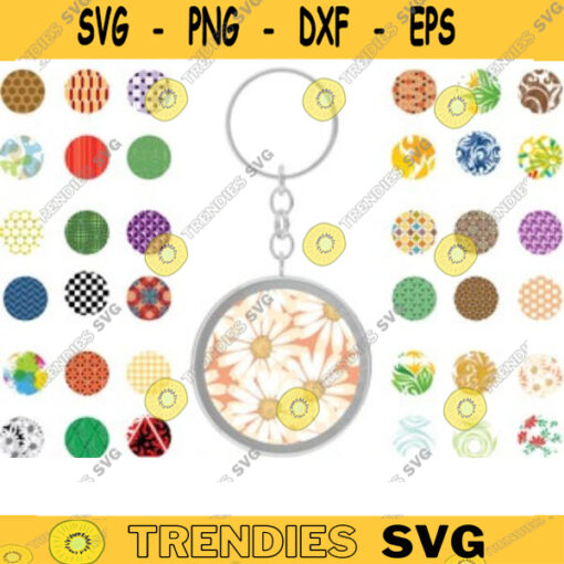 Keychain Pattern SVG Key Ring Pattern keychain svg Key Ring svg Round Pattern svg Circle Patterns Svg pattern svg patterns svg bundle copy