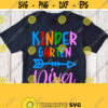 Kindergarten Diva Svg Kindergarten Girl Shirt Svg 1st Day Of Kindergarten Svg Dxf Eps Png Jpeg Pdf Cricut Design Silhouette Iron on Image Design 831