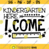 Kindergarten Graduate Svg Quarantined Svg Last Day of School Peace Out Kindergarten Funny Shirt Svg Cut Files for Cricut Png Dxf.jpg