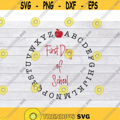Kindergarten SVG First Day of School SVG Back To School Svg Virtual Learning Svg Apple Svg School Svg Teacher Svg Alphabet Svg .jpg