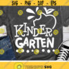 Kindergarten Svg Back To School Svg Teacher Svg Dxf Eps Png School Shirt Design Kids 1st Day of School Cut Files Silhouette Cricut Design 2049 .jpg