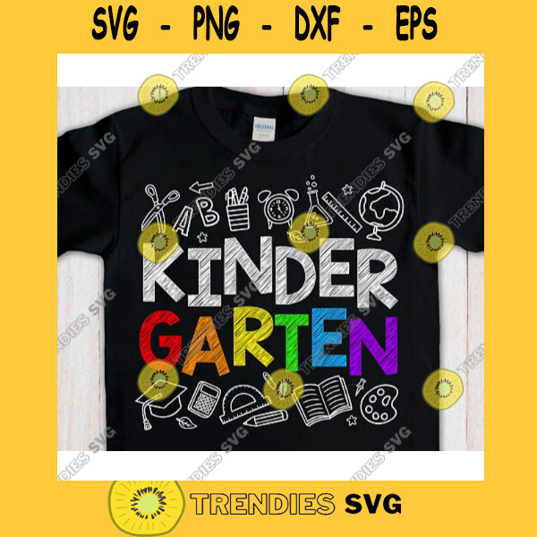 Kindergarten Diva Svg, Kindergarten Shirt Svg, Back To School Cut File ...