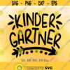 Kindergartner SVG Kindergarten svg Back To School svg Kindergartner Shirt Design First Day Of Kindergarten svg Cute Boy Girl Shirt svg Design 628