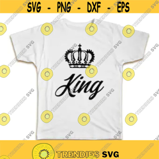 King SVG for T Shirt Designs For Merch POD Print on demand designs Png svg tshirt designs Crown svg Vector Images King w crown Design 445