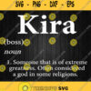 Kira Definition Funny Personalized Name Gift For Kira Svg Png Dxf Eps