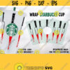 Knife With Blood theme Starbucks SVG Knife svg Starbucks Full Wrap for Venti Cold Cup 24 oz. SVG file for Cricut Digital download. Design 404