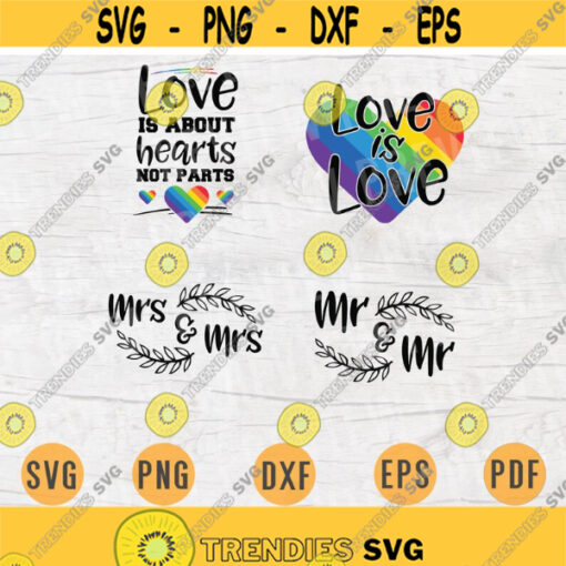 LGBT SVG Bundle Pack 4 Svg Files for Cricut Vector LGBT Quotes Cut Files Instant Download Cameo Dxf Eps Png Pdf Iron On Shirt 3 Design 234.jpg