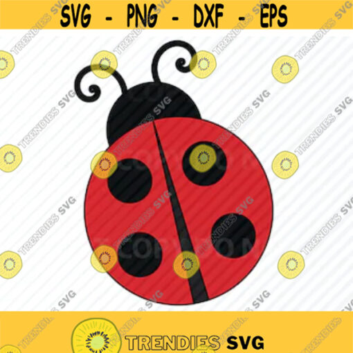 Ladybug SVG File Lady Bug Clip Art Vector Image SVG Files For Cricut Cartoon Lady Bug Png ClipArt Printable Images Digital download art Design 118