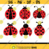 Ladybug SVG PNG PDF Cricut Cricut svg Ladybug Bundle svg Ladybug svg Layered Design 1988