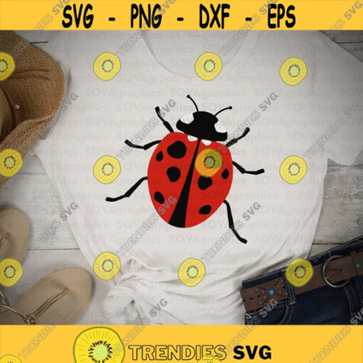 Ladybug svg Bug svg Beetle svg dxf Love Bug svg Summer svg Summer Shirt Clip Art Cut file Cricut Silhouette Decal SOVAgraphics Design 1069.jpg