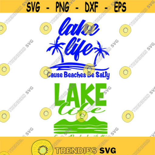 Lake Life Cuttable Design SVG PNG DXF eps Designs Cameo File Silhouette Design 1817