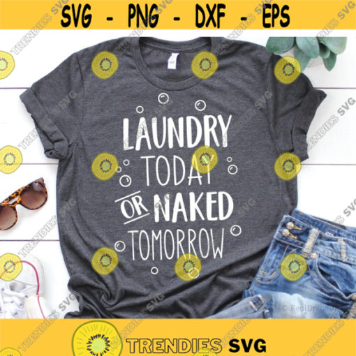 Laundry Today or Naked Tomorrow Svg Laundry Svg Funny Laundry Quote Svg Png Laundry Room Svg for Cricut Svg for Silhouette Farmhouse Svg Design 6684.jpg