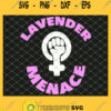 Lavender Menace Lesbian Lgbt Radfem SVG PNG DXF EPS 1