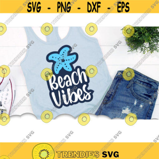 Layered Beach Vibes Svg Sand Dollar Svg Beach Svg Files For Cricut Layered Svg Beach Vibes Quote Svg Beach Clipart Iron On Design 10008 .jpg