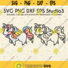Layered Unicorn Cut Files Pastel Unicorn Design Rainbow Pony SVG Digital Download svg dxf png eps studioDesign 81.jpg