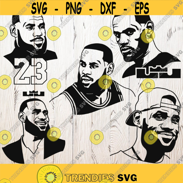 Bundle SVG - Lebron James Bundle Svg Cutting Files Nba Vector Clipart ...