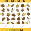 Leaves SVG. Monstera Svg. 30 Bundle Svg. Tropical Leaf SVG. Monstera Clipart. Monstera Silhouette. Leaves Cutting Files. Jungle leaves svg.