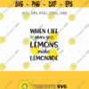 Lemon SVG Lemon Fruit Svg Lemon Clipart Lemon cut files Lemon print Summer Svg SVG Files Cricut Silhouette Cut Files