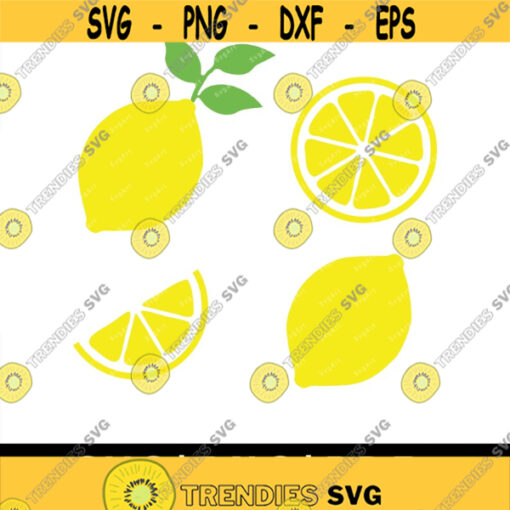 Lemon SVGPNG PDF Cricut Cricut svg Silhouette svg Lemon Fruit Svg Lemon Slice Svg Lemon Cipart Lemon Cut File Design 1968