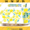 Lemon Starbucks Cup SVG Lemon SVG Summer svg DIY Venti for Cricut 24oz venti cold cup Instant Download Design 135