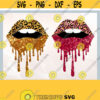 Leopard Glitter Dripping Lips png Dripping Lips png Sublimation of Lips Lip Drip png Biting Lips PNG Drip Lips Lip png