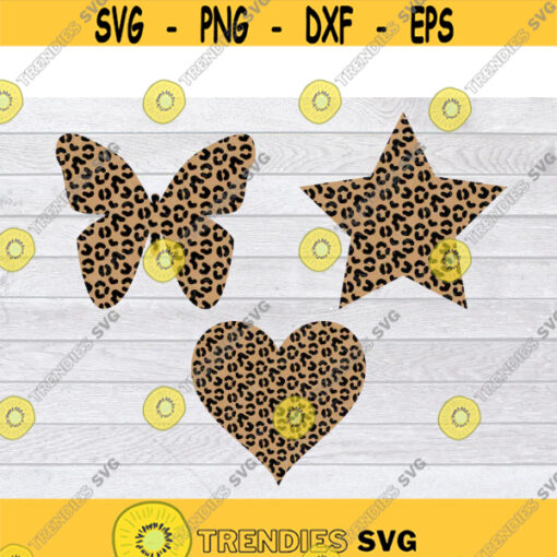 Leopard Print SVG Bundle Butterfly SVG Heart SVG Star Svg Mama Svg Mom Life Svg Mommy Svg Animal Print Svg Cheetah Print Svg .jpg