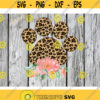 Leopard Sublimation png Digital Download animal lover png dog mom PNG floral png file Leopard floral png waterslide dog png Design 542 .jpg
