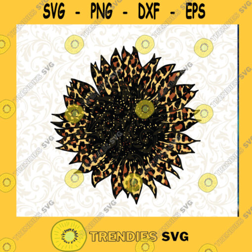 Leopard Sunflower Sublimation Design PNG Sunshine Design Summer Sunshine PNG sunflower png golden sunflower Cheetah Sunflower png Cutting Files Vectore Clip Art Download Instant