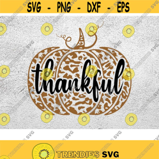 Leopard Thankful Pumpkin Svg Cheetah Pumpkin Svg Thanksgiving Svg Thankful Svg Fall Svg Hello Pumpkin svg Png Eps Dxf Cut Files Design 167