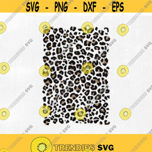 Leopard pattern svg leopard background svg leopard digital paper vector unfilled and filled version background cricut svg png dxf eps Design 36