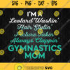 Leotard Washin Gymnastics Mom Svg Mothers Day Svg Png