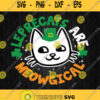 Leprecats Are Meowgical Svg Irish Cat St Patricks Day Svg Png Silhouette Cricut File Dxf Eps