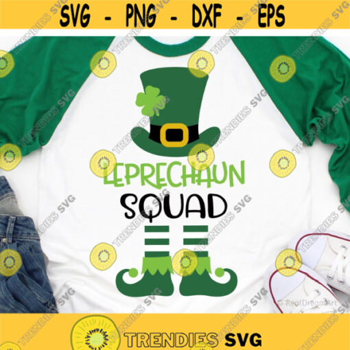 Leprechaun Monogram Svg Kids St Patricks Svg St Patricks Day Svg Boy St Patricks Shirt Svg Leprechaun Svg Cut File for Cricut Png