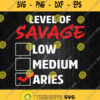 Level Of Sagave Low Medium Aries Svg Png Dxf Eps